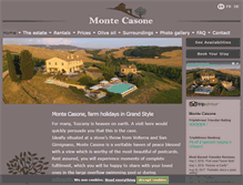 Tablet Screenshot of montecasone.com